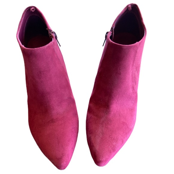 Red Heel Booties by Old Navy - Picture 2 of 8